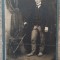 Portret barbat// CDV Michel Goldstein Bucarest