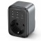 Incarcator Retea UGREEN CD314, 30W, 3A, 2 x USB-A - 1 x USB-C - 1 x Schuko, Negru