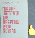 Marile institutii ale dreptului civil roman Mircea Costin vol I
