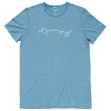 Tricou DEVOLD Active Skyline Tee Man skyblue M