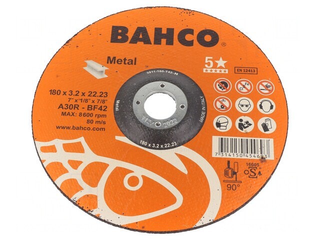 Disc de Tăiere Oțel 180mm