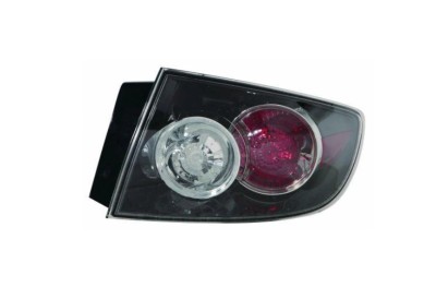 Stop spate, lampa Mazda 3 (Bk), 04.2006-07.2009, model: Sedan, montare spate, dreapta, W21/5W+WY21W; lucas alb, reflector negru; fara soclu bec; exte foto