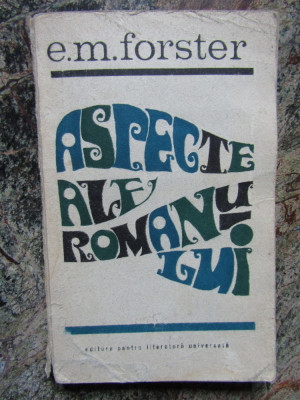Aspecte Ale Romanului - E. M. Forster foto
