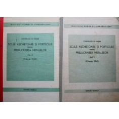 Scule aschietoare si portscule pentru prelucrarea metalelor (2 volume) Colectie STAS