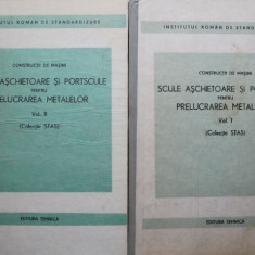 Scule aschietoare si portscule pentru prelucrarea metalelor (2 volume) Colectie STAS