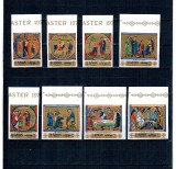 Ajman 1970 - Pasti, miniaturi, arta, serie nedantelata neuzata