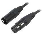 Cablu Audio XLR Tata-Mama 1.5m