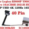 Cablu video LVDS Laptop, Lenovo, Legion 5 Pro 16ITH6 Type 82JF, 5C10S30234, DC02C00RJ00, DC02C00RJ10, DC02C00RJ20, HY660 EDP Cable, 40 pini
