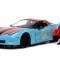 Set Chevrolet Corvette Z06 2006 cu figurina Doctor Strange, 1/24, Jada, +8 ani