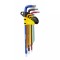 Top Master Pro Set 9 chei imbus hexagonale 1.5-10mm cu bila extra lungi COLOR