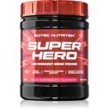 Scitec Nutrition Superhero favorizează performanțele sportive cu cafeina aroma Wild Raspberry 285 g
