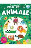Aventuri cu animale. Ochisori mobili autoadezivi