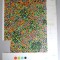 Design model abstract pentru imprimeuri textile acuarela cca 1970