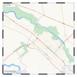 Cumpara ieftin Harta decorativa pentru perete Alexandria, Stil Clasic, 100x100 cm, PVC