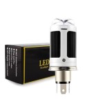 Bec LED H4 Moto ATV Scuter 26/52W 8000lm 12-24V Xenon Bright Alb Rece