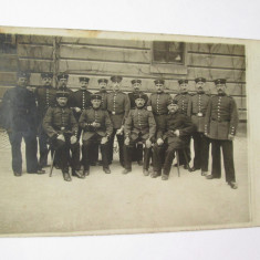 Fotografie carte poștală companie militară germană WWI