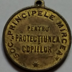 Medalion ”Societatea Principele Mircea”