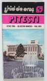 GHID DE ORAS , PITESTI de PETRE POPA ... PAUL DICU , 1985 *CONTINE HARTA