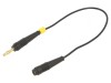 Prelungitor 19A Negru Aurit 0,25m PVC