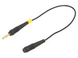 Prelungitor 19A Negru Aurit 0,25m PVC