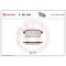 Placute frana Ford Edge (U387) 01.06-; Mazda Cx-7 (Er) 06.06-12.14, Cx-9 (Tb) 09.06-, Spate, BREMBO