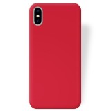 Husa APPLE iPhone X - Ultra Slim Mat (Rosu)