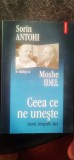 Sorin Antohi, Moshe Idel - Ceea ce ne unește. Istorii, biografii, idei (dialog)