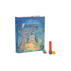 Calendar de Advent Lanterna cu 24 de discuri cu povesti Big Family Moulin Roty