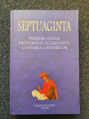 SEPTUAGINTA - Psalmii, Odele, Proverbele, Ecleziastul, Cantarea Cantarilor foto