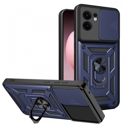 Husa pentru Oppo Reno13 FS 5G / Reno13 F 4G / Reno13 F, Techsuit, CamShield, Albastra foto