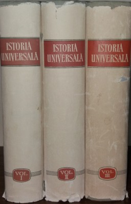 E. M. JUKOV - ISTORIA UNIVERSALA - 3 VOL. {1959-1960} foto