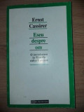 Eseu despre om- Ernst Cassirer