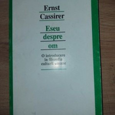 Eseu despre om- Ernst Cassirer