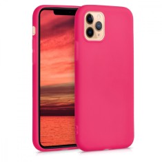Husa pentru Apple iPhone 11 Pro, Silicon, Roz, 49781.77 foto
