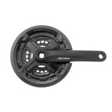 Pedalier Prowheel MTB, ax patrat, 42/34/24T, aluminiu, 170mm Cod:45515PNKRM
