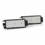 Set 2 Lampi iluminare numar, Renault, 18 LED