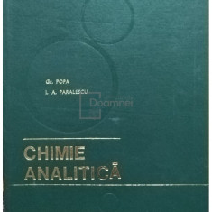 Gr. Popa - Chimie analitica (editia 1977)