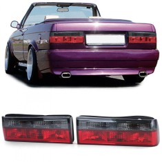 Stop stopuri triple BMW E30 non-facelift NFL rosu/fumuriu NOU foto