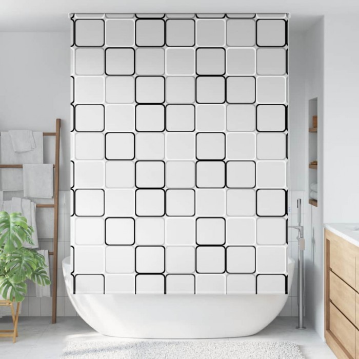 vidaXL Jaluzea cu rolă de duș 160x240 cm lățime material 156 cm