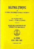 Buletinul Stiintific al Academiei de Stiinte Tehnice din Romania - Rezistenta Materialelor, Nr. 2/2000 foto