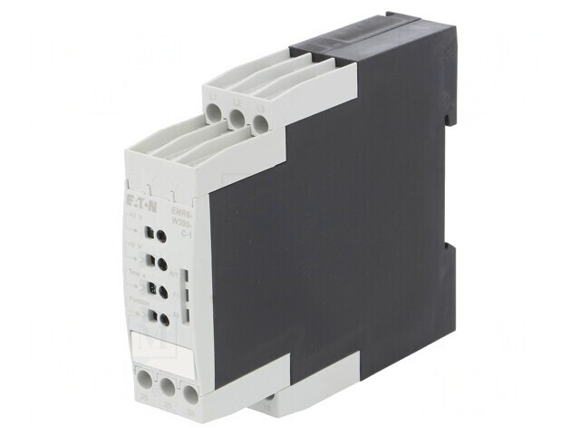 Releu Monitorizare Tensiune DPDT pentru Șină DIN EMR6-W300-C-1