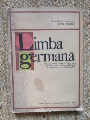 Limba germana. Manual pentru clasa a XI-a (anul III de studiu) foto