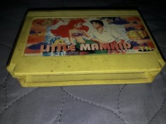 Caseta joc pe televizor terminator-Nintendo LITTLE MAMAID-MICA SIRENA,Netestata