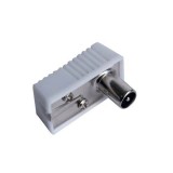 Mufă Tv Plastic Tată Capsă Hk 3522
