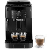 Espressor automat De&amp;#039;Longhi Magnifica S ECAM 12.121.B, 1450 W, 5 tipuri de bauturi, 15 bari, Sistem manual de spumare, Rasnita cu 13 setari, Negr, Delonghi