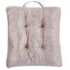 Perna Podea Velvet, Model Fără Fermoar, Culoare Bej șampanie, Dimensiuni 60x60x10cm, Oem
