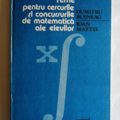 Teme pentru cercurile si concursurile de matematica ale elevilor, 1983