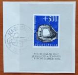YUGOSLAVIA-1962-CAMPIONATE de ATLETISM-Colita.--stampil.-Vezi-Scan