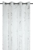 Perdea Patras 140X260 Cm, Culoare Argintiu, 100% Poliester