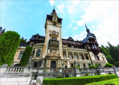 Poster Castelul Peles foto
